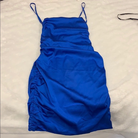 Oh Polly Dresses & Skirts - Royal blue mini dress